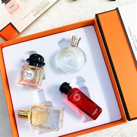 hermes coffret set|Hermes replica coffret mini set.